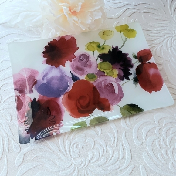 Large Decoupage Catch all Tray - Picture 3 of 4